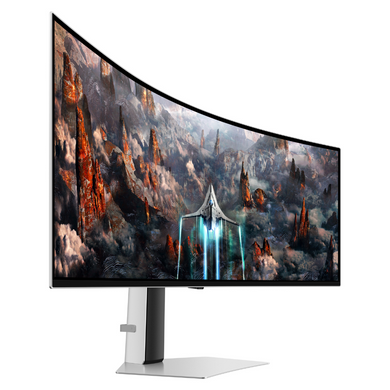 Монітор Samsung 48.7"Odyssey OLED G9 G93SC HDMI, DP, USB, MM, OLED, 5120x1440, 32:9, 240Hz, 0.3ms, CURVED (LS49CG930SIXCI) [100867]