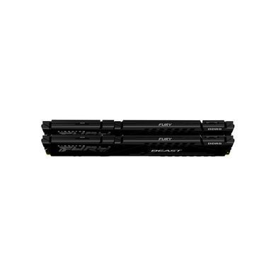 Пам'ять ПК Kingston DDR5 32GB KIT (16GBx2) 5200 FURY Beast RGB (KF552C40BBAK2-32) [103801]