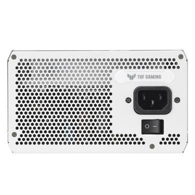 Блок живлення Asus TUF-GAMING-1000G-WHITE PCIE5 1000W Gold (90YE00S5-B0NA00) [611874]