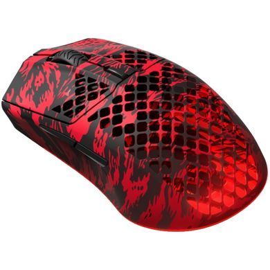 Мишка SteelSeries Aerox 3 Wireless, RGB, 18000dpi., 6кн., Faze Clan Edition (62609) [401309]