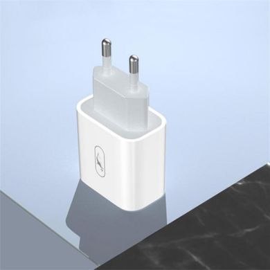 Зарядний пристрій SkyDolphin SC20 PD+QC3.0 (2USB, 3A) White (SDMZP-000121) [603319]