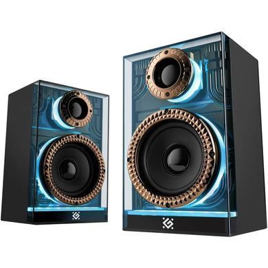 Акустична система 2.0 Defender Futuro, 20Вт Bluetooth/USB/TF/AUX, LED, чорна (65087) [405123]