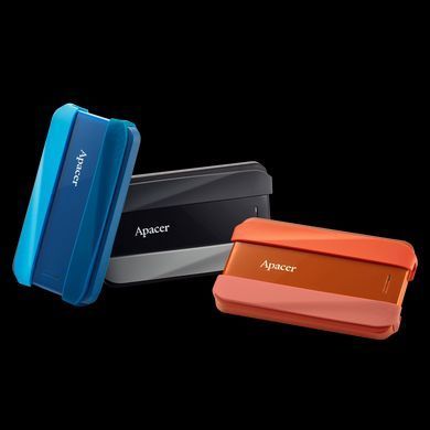 Зовнішній жорсткий диск PHD External 2.5'' Apacer USB 3.2 AC533 4Tb Black (color box) (AP4TBAC533B-1) [803180]