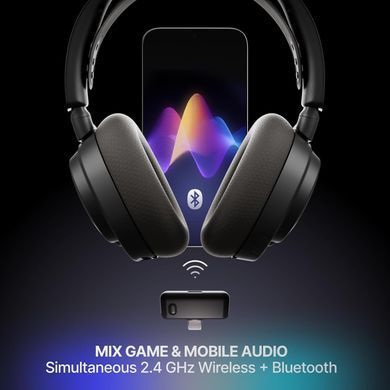 Ігрова гарнітура SteelSeries Arctis Nova 7X Gen 2 Wireless Black PC/PS/SW/MAC/MOB (61758) [405041]