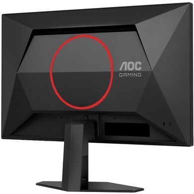 Монітор TFT 23.8" AOC, Fast IPS, 200Гц, 2хHDMI, DP, колонки, чорно-червоний (24G4HRE) [403271]