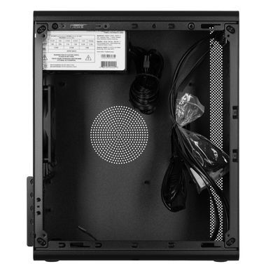 Корпус 2E Credo V285B-400 з БЖ 2E ATX400, 1xUSB3.0, 1х USB 2.0, 1xUSB Type-C, 1x120мм, VGA 300мм, mATX, чорний (2E-V285B-400) [109572]