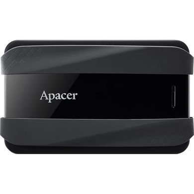 Зовнішній жорсткий диск PHD External 2.5'' Apacer USB 3.2 AC533 4Tb Black (color box) (AP4TBAC533B-1) [803180]