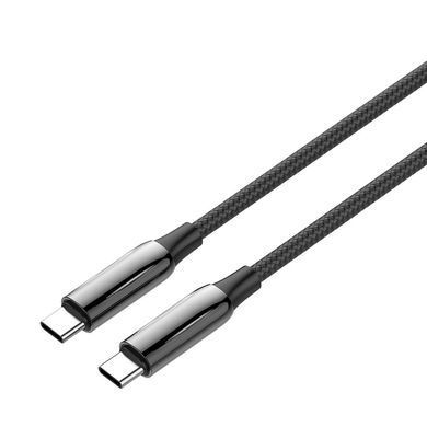 Кабель ColorWay USB Type-C + USB Type-C (M/M), 5.0 А, 1 м, Black (CW-CBPDCC069-BK) [604385]