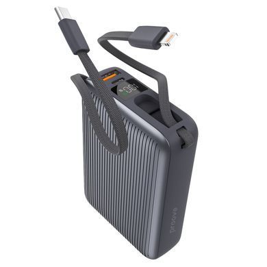 Універсальна мобільна батарея Proove Moon Rock 22.5W 20000mAh Gray (PBM222012105) [613244]