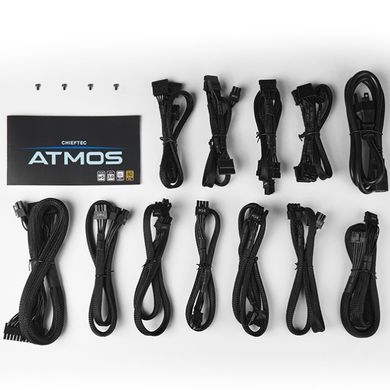 БЖ 850W Chieftec ATMOS ATX 3.0 120 mm, 80+ GOLD, Cable management, retail (CPX-850FC) [402884]