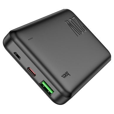 Зовнішній акумулятор HOCO J87 Tacker PD20W+QC3.0 power bank(10000mAh) Black (6931474761019) [806617]