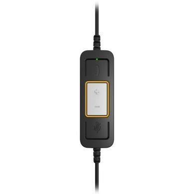 Гарнітура комп'ютерна моно On-Ear EPOS IMPACT SC 30 USB ML, USB, односпрямований, сертифікат Microsoft Teams, 2.1м, Чорний (1000550) [107159]