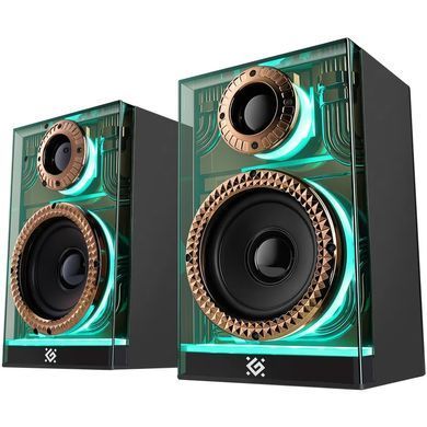 Акустична система 2.0 Defender Futuro, 20Вт Bluetooth/USB/TF/AUX, LED, чорна (65087) [405123]