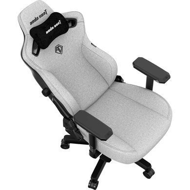 Крісло для геймерів Anda Seat Kaiser 3 Size L Fabric Grey (AD12YDC-L-01-G-PV/F) [611164]