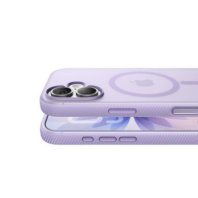 Чохол Belkin для iPhone 17, Magnetic Protective Grip, Lavender (MSA034HQLV) [111897]