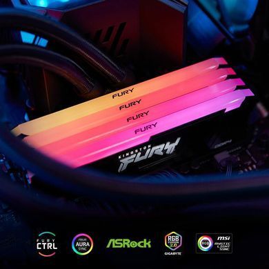 Модуль пам`яті DDR4 2x16GB/3200 Kingston Fury Beast RGB (KF432C16BB12AK2/32WP) [614174]