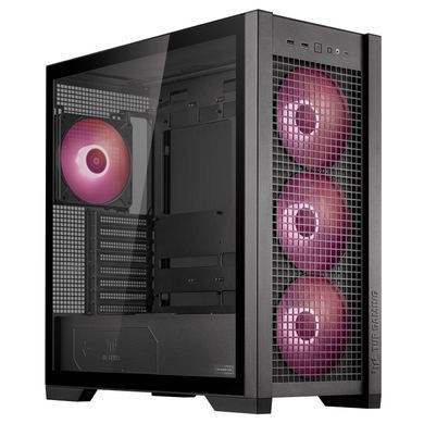 Корпус Asus TUF Gaming GT302 ARGB Black без БЖ (90DC00I0-B19000) [615052]