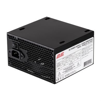 Корпус 2E Credo V285B-400 з БЖ 2E ATX400, 1xUSB3.0, 1х USB 2.0, 1xUSB Type-C, 1x120мм, VGA 300мм, mATX, чорний (2E-V285B-400) [109572]