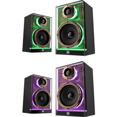 Акустична система 2.0 Defender Futuro, 20Вт Bluetooth/USB/TF/AUX, LED, чорна (65087) [405123]