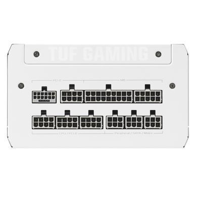Блок живлення Asus TUF-GAMING-1000G-WHITE PCIE5 1000W Gold (90YE00S5-B0NA00) [611874]