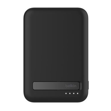 Акумулятор портативний літій-іонний Power Bank Belkin 10000мА&middot;год, 15Вт, MagSafe Qi2, чорний (BPD008BTBK) [112186]