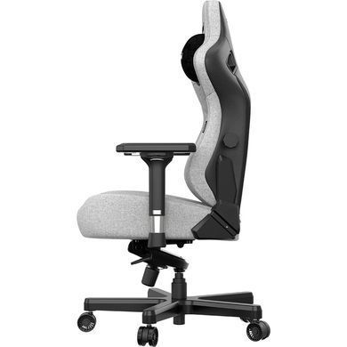 Крісло для геймерів Anda Seat Kaiser 3 Size L Fabric Grey (AD12YDC-L-01-G-PV/F) [611164]