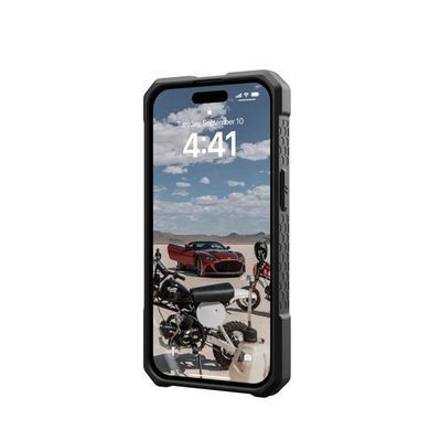 Чохол-накладка Urban Armor Gear Monarch Pro Magsafe для Apple iPhone 15 Kevlar Black (114219113940) [602151]