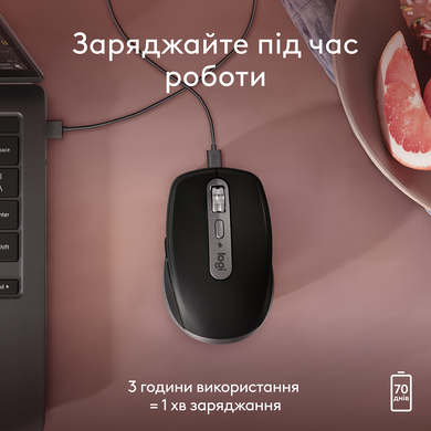Миша Logitech MX Anywhere 3S for Ma, Space Grey (910-006947) [200837]