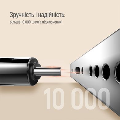 Кабель ColorWay USB Type-C + USB Type-C (M/M), 5.0 А, 1 м, Black (CW-CBPDCC069-BK) [604385]