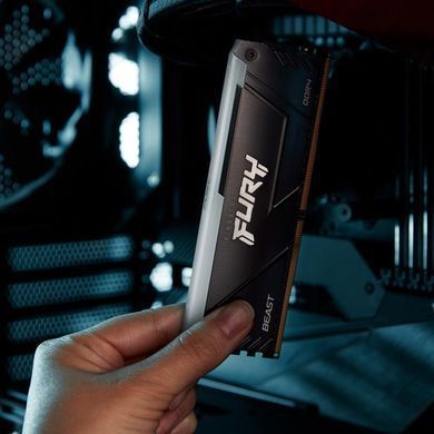 Модуль пам`яті DDR4 2x16GB/3200 Kingston Fury Beast RGB (KF432C16BB12AK2/32WP) [614174]