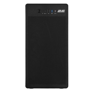 Корпус 2E Credo V285B-400 з БЖ 2E ATX400, 1xUSB3.0, 1х USB 2.0, 1xUSB Type-C, 1x120мм, VGA 300мм, mATX, чорний (2E-V285B-400) [109572]