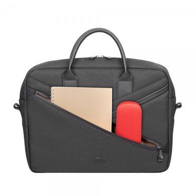 Сумка для ноутбука Rivacase 8124 Eco 15.6" Black (8124 (Black) ECO) [605745]