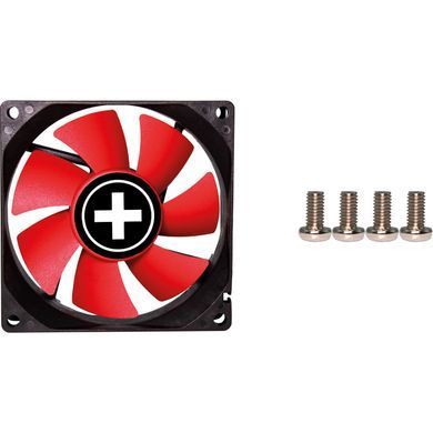 Вентилятор для корпуса 80mm Xilence Performance C XPF80.R.PWM Red/Black, Retail Box (XF040) [402990]