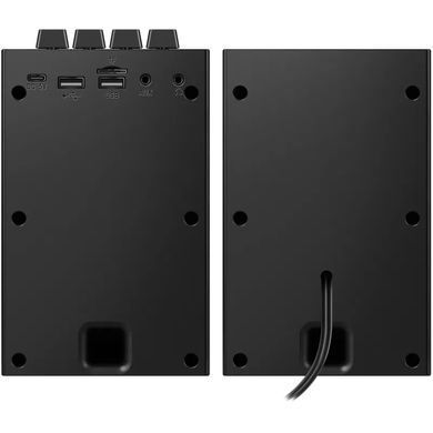 Акустична система 2.0 Defender Futuro, 20Вт Bluetooth/USB/TF/AUX, LED, чорна (65087) [405123]