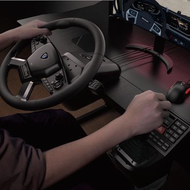Кермо і педалі HORI Force Feedback Truck Control System для ПК (ACC-1151) [111014]