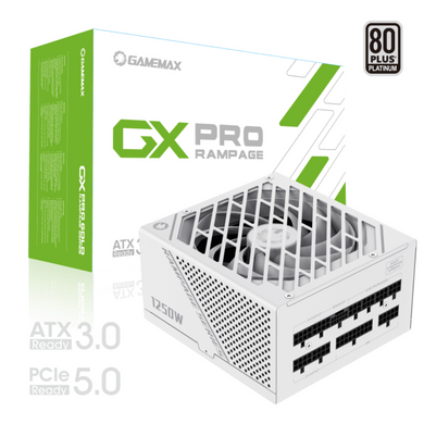 Блок живлення GAMEMAX (GX-1250 PRO WT (ATX3.0PCIe5.0)) [303184]