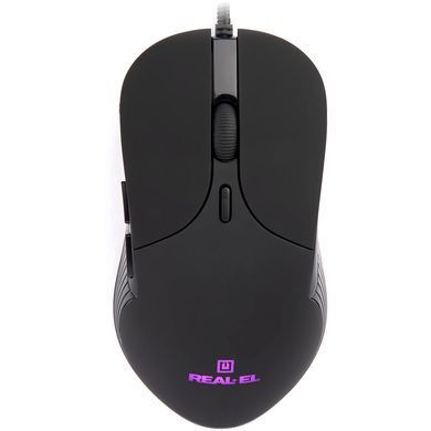 Миша REAL-EL RM-295 Black (EL123200031) [606483]