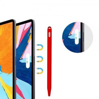 Чохол TPU Goojodoq Hybrid Ear для стилуса Apple Pencil 2 Red тех.пак (4001055094286R) [611516]