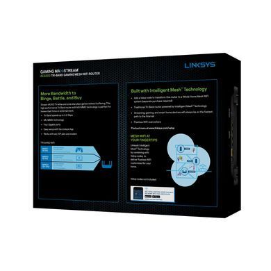 Маршрутизатор Linksys MR8300 AC2200, 4xGE LAN, 1xGE WAN, 1xUSB 3.0, BT, MESH (MR8300-EU) [14364]