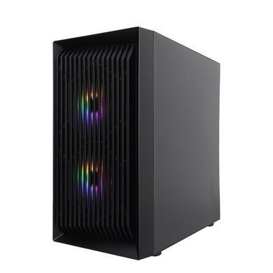 Корпус 1stPlayer Black без БЖ (BS-2-BK-3F1) [608764]