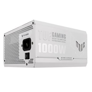 Блок живлення Asus TUF-GAMING-1000G-WHITE PCIE5 1000W Gold (90YE00S5-B0NA00) [611874]