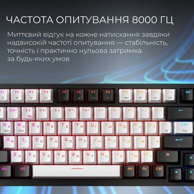 Клавіатура GamePro Asgard Valhalla Max USB Black (MK160B Max) [615511]