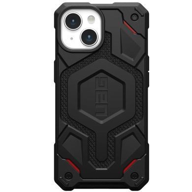 Чохол-накладка Urban Armor Gear Monarch Pro Magsafe для Apple iPhone 15 Kevlar Black (114219113940) [602151]