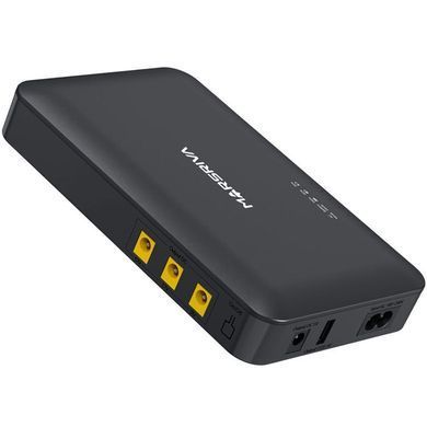 ДБЖ Marsriva DC UPS для роутерів KP1Ultra 240VAC,4хDC+USB OUT, 2x5V/9V/2x12V2.5A 30W 16000mAh Li-ion (KP1Ultra_MARSRIVA) [402196]