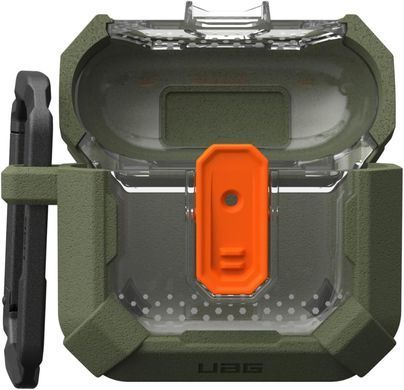 Чохол UAG для AirPods (Gen 4, 2024), Plasma, Olive Drab (104129117272) [108299]