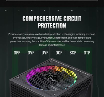 Блок живлення GAMEMAX (RGB PRO 850G) [304297]