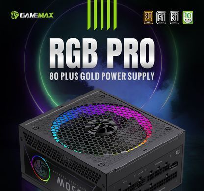 Блок живлення GAMEMAX (RGB PRO 850G) [304297]