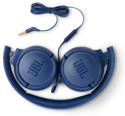 Гарнітура JBL T500 Blue (JBLT500BLU) [201631]