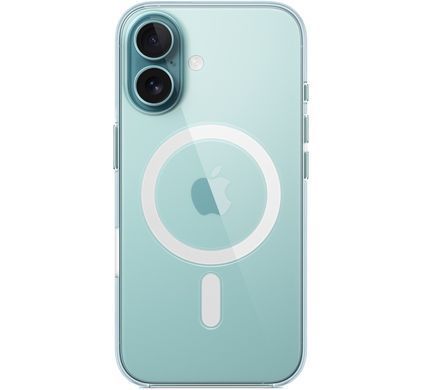 Чохол-накладка Apple Clear Case with MagSafe для Apple iPhone 16 Transparent (MA6A4) [614590]