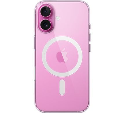 Чохол-накладка Apple Clear Case with MagSafe для Apple iPhone 16 Transparent (MA6A4) [614590]
